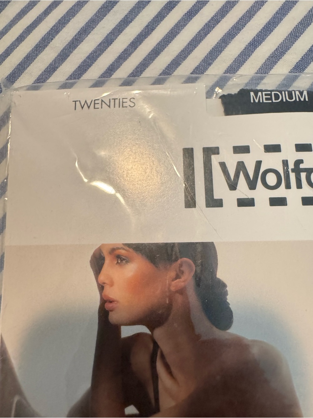 Wolford Black Fishnet Twenties Tights - Picture 2 of 4
